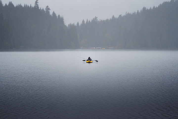 Rainy Day Kayak in Vancouver, British Columbia | Pluviophile by Richard Lam Studio