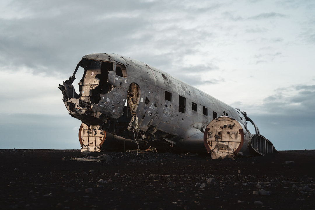 Plane Wreck in South Iceland | Crash Landing by Richard Lam Studio
