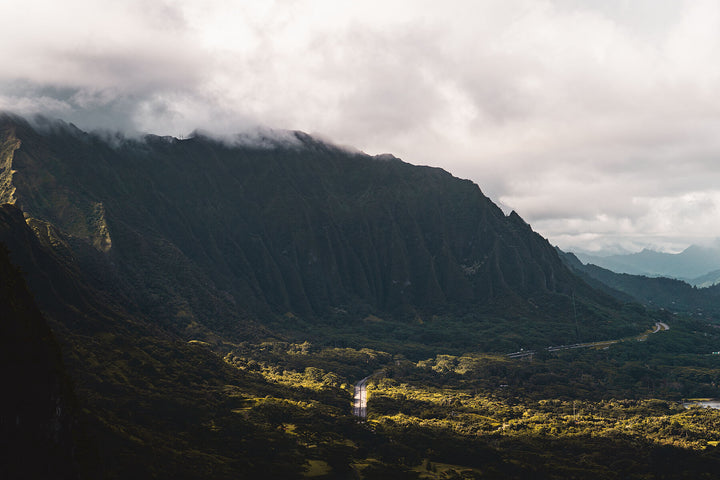 Mountain Highway in Oahu, Hawaii | Highway to Heaven by Richard Lam Studio