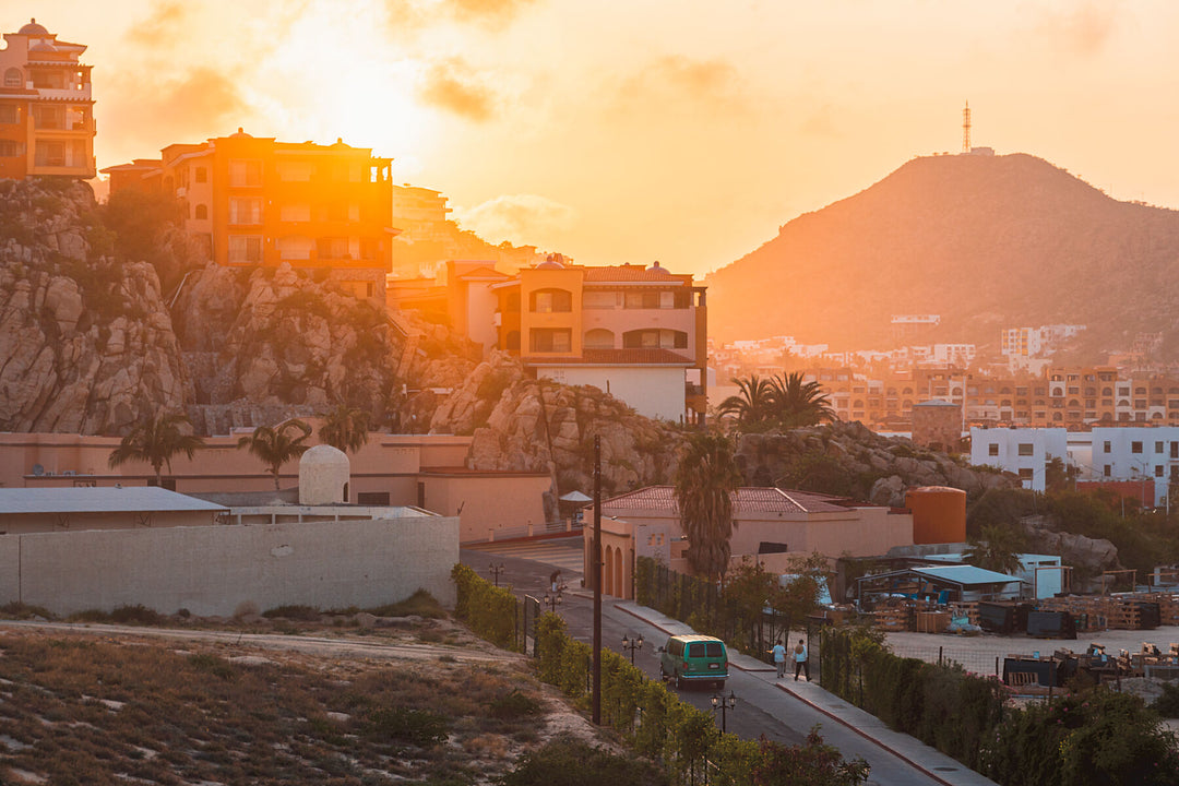 Golden Hour Sunset in Los Cabos, Mexico | Gold Tequila by Richard Lam Studio