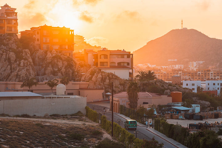 Golden Hour Sunset in Los Cabos, Mexico | Gold Tequila by Richard Lam Studio