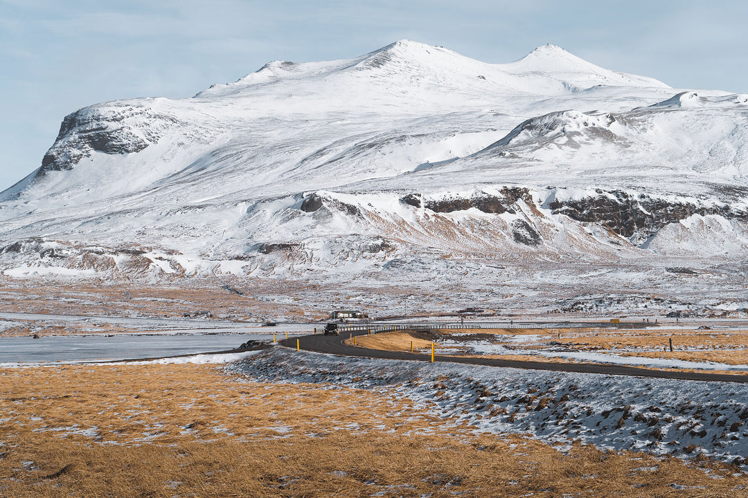 Winter Road in Iceland | Scenic Route by Richard Lam Studio