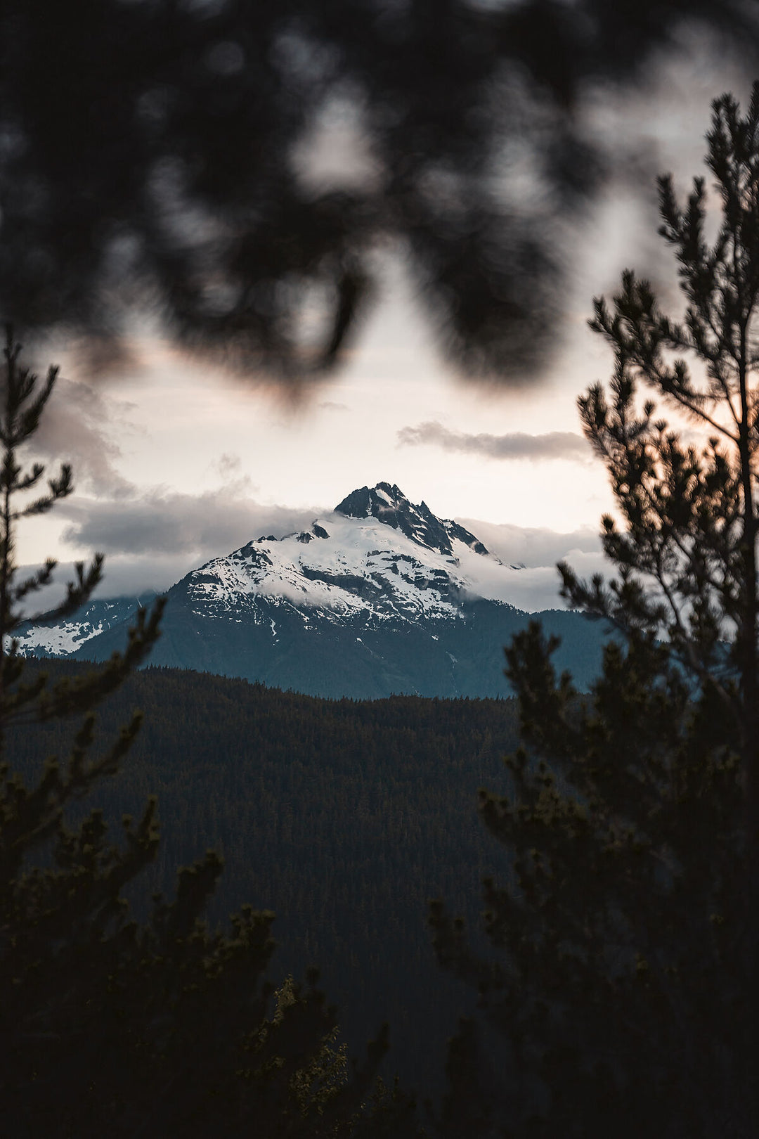 Blue Hour Mountain Squamish British Columbia | Tantalus by Richard Lam Studio